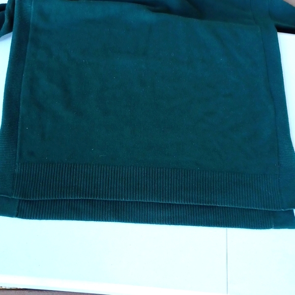 French Connection Women's Sz Small Dark Green Turtleneck Sweater - Picture 5 of 14